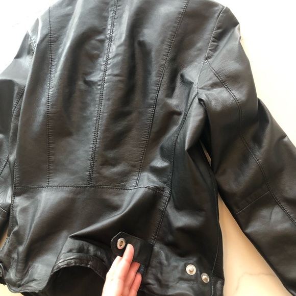 Muubaa Leather Moto Jacket - Picture 6 of 6